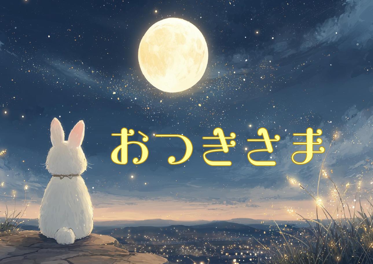 「おつきさま」ポスター