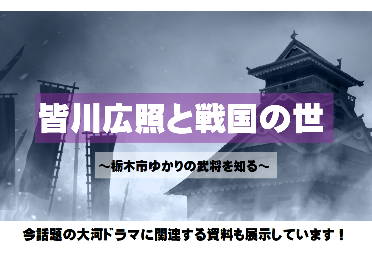 皆川広照と戦国の世 皆川広照と戦国の世