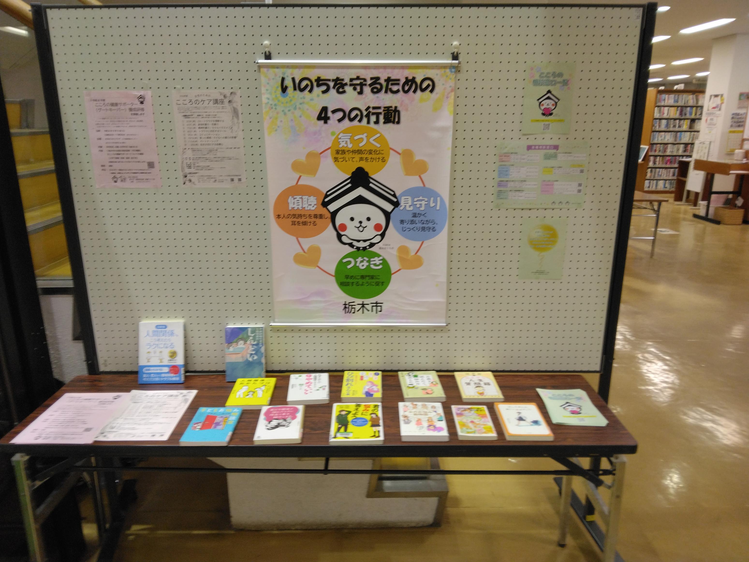 自殺予防展示｜展示リスト