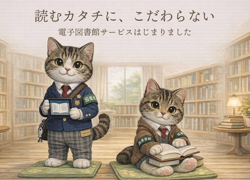 電子図書館サービスはじまりました